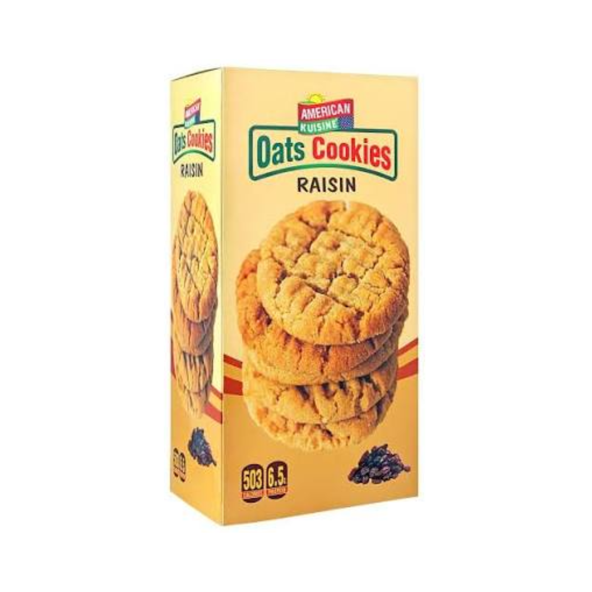 American Kuisine Oats Cookies Raisin 176g