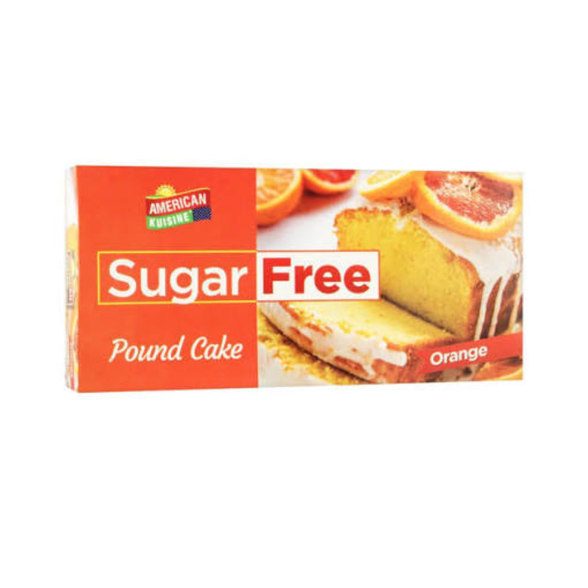 American Kuisine Sugar Free Pound Orange Cakes 225g