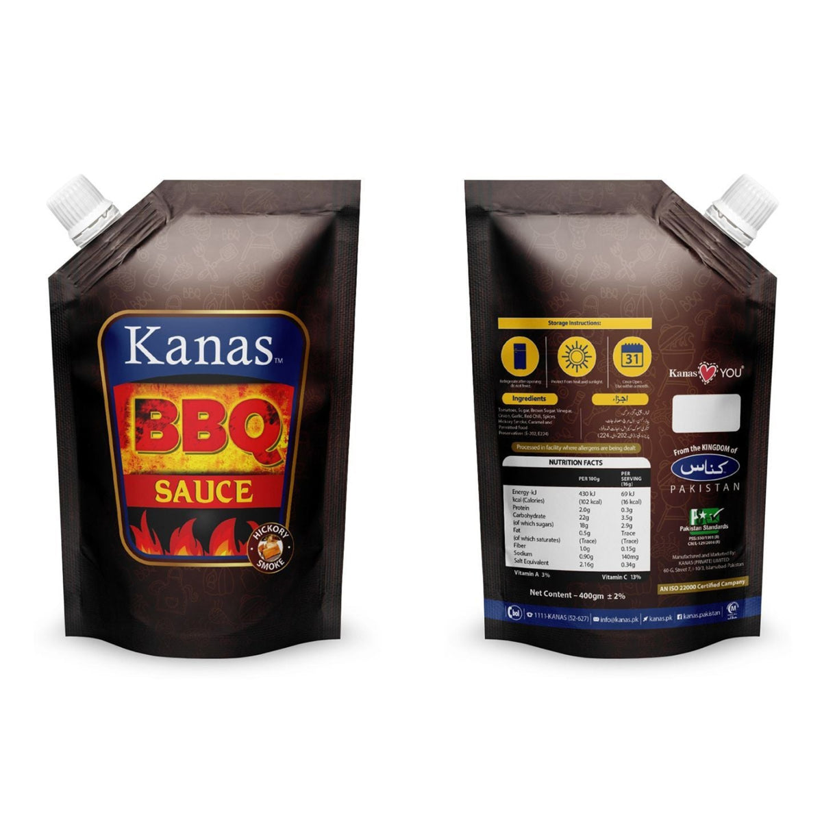 Kanas BBQ Sauce 800g