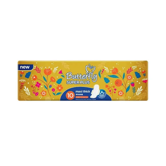 Butterfly Super Plus Maxi Thick 10 Pads