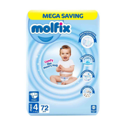 Molfix Daiper Maxi 72*4 Mega