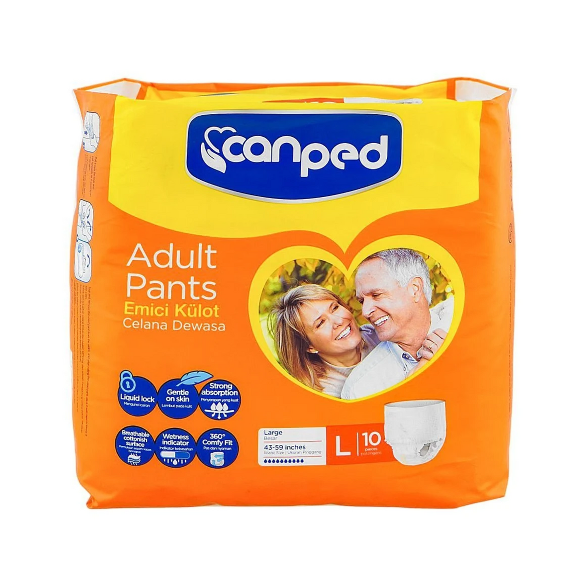 Canped Adult Pants Emici Kulot Celana Dewasa Large 10*8