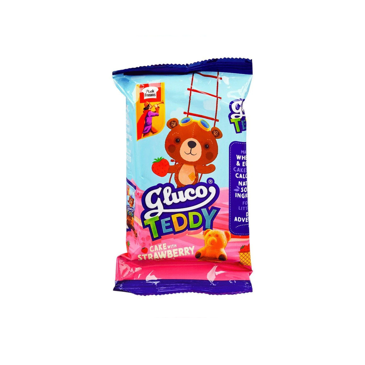 Peek Freans Gluco teddy Cake Strawberry 31g