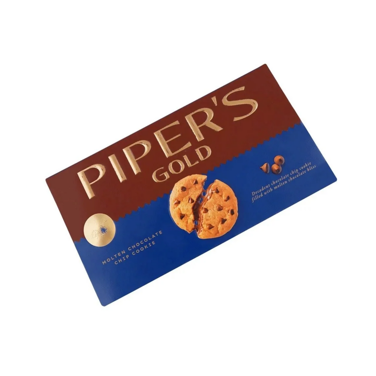 Pipers Gold Molten Chocolate Chip Cookies 144g
