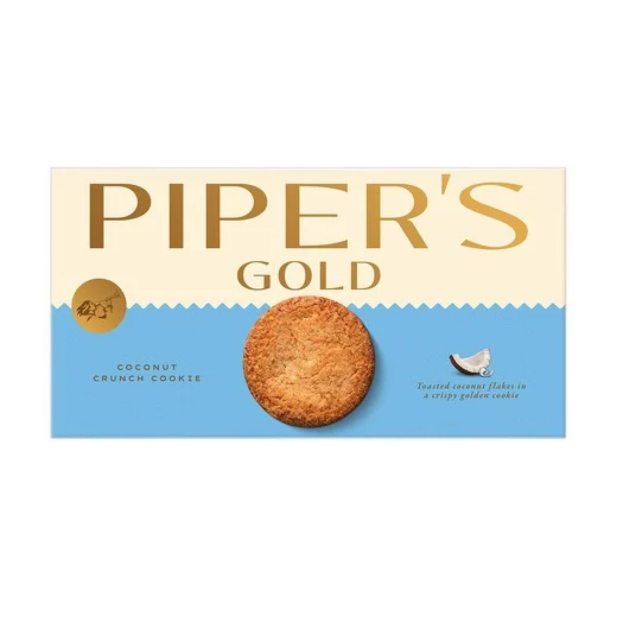 Pipers Gold Coconut Crunch Cookie family Pack 81.9g