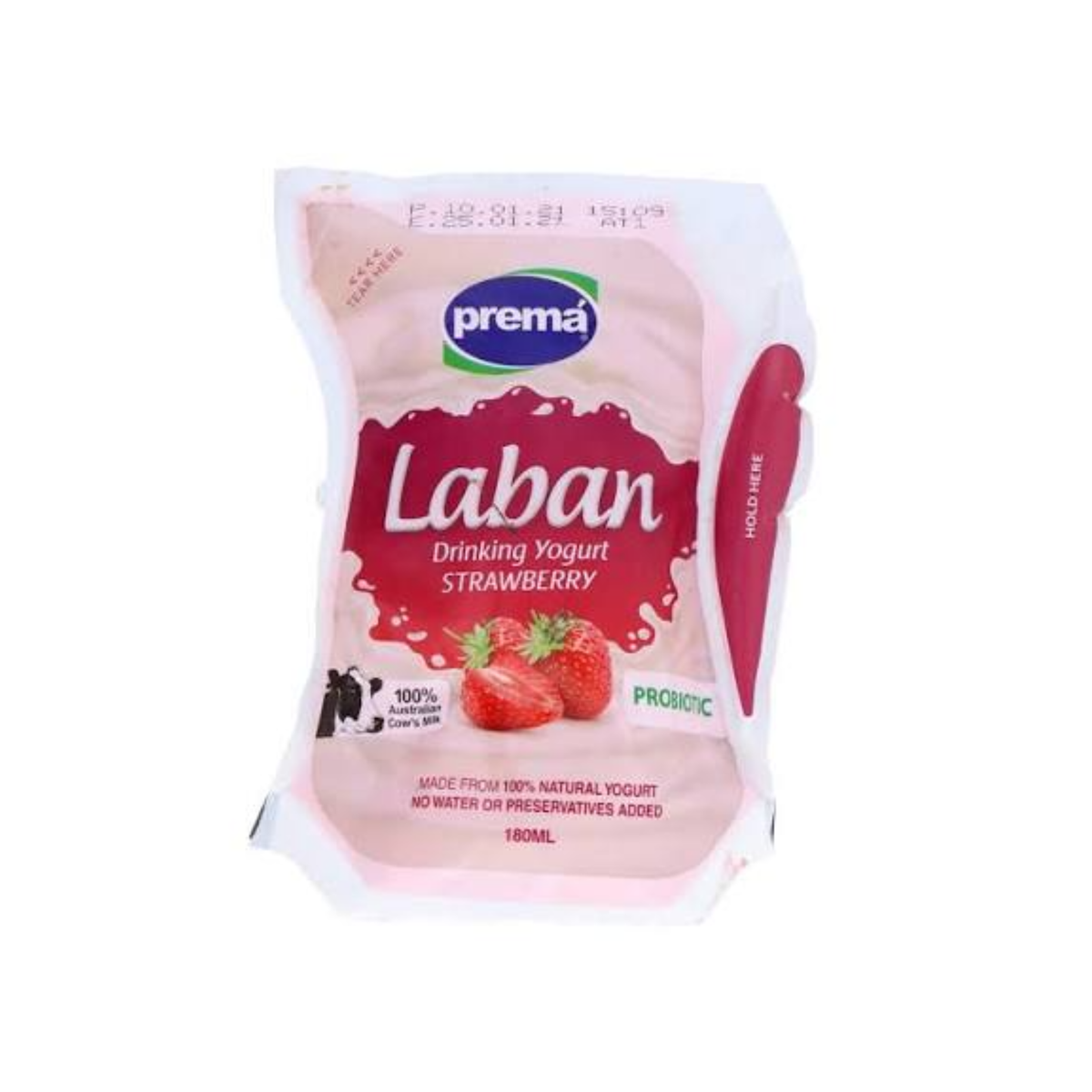 Prema Laban Strawberry 180ml