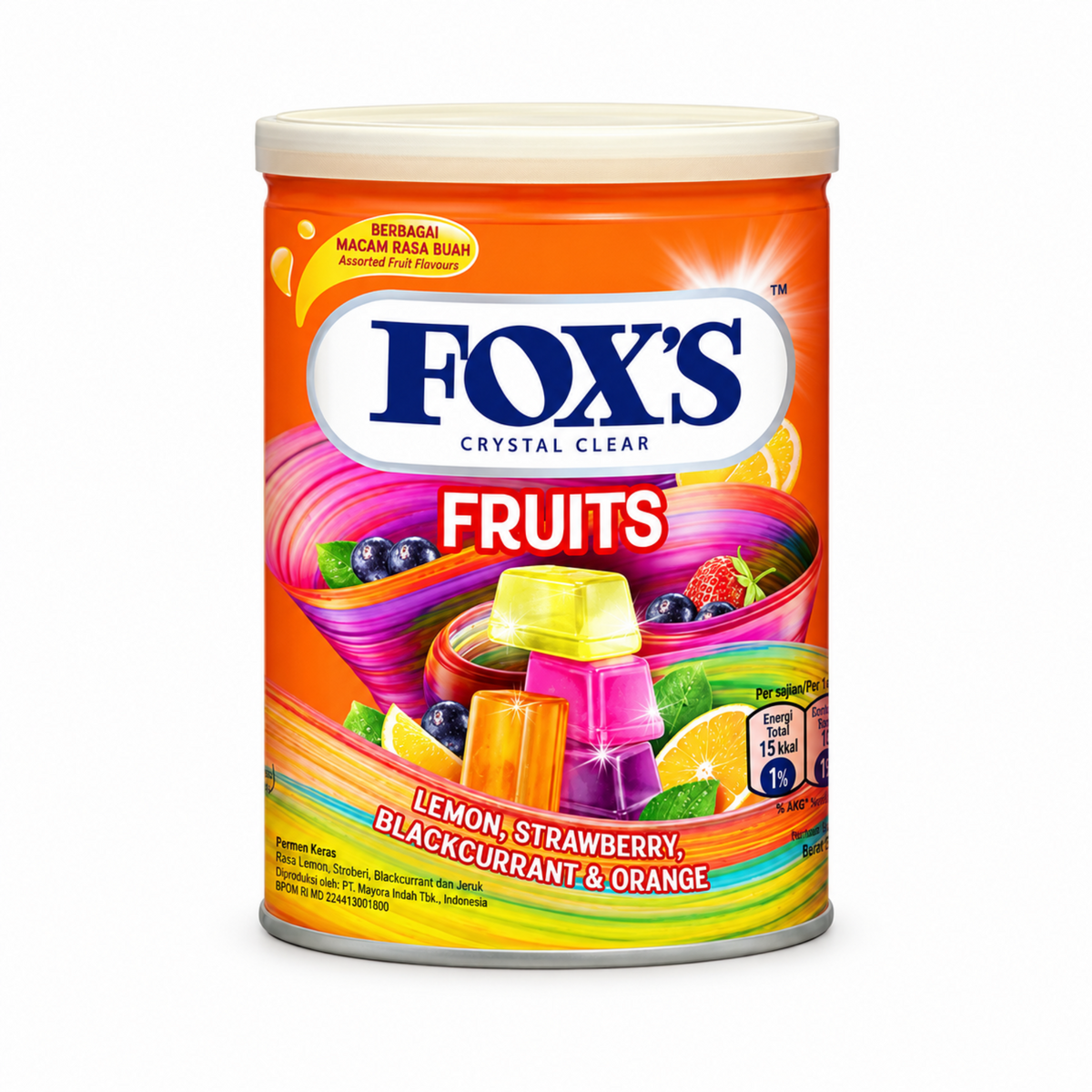 Fox's Candy Tin Fruits 180g