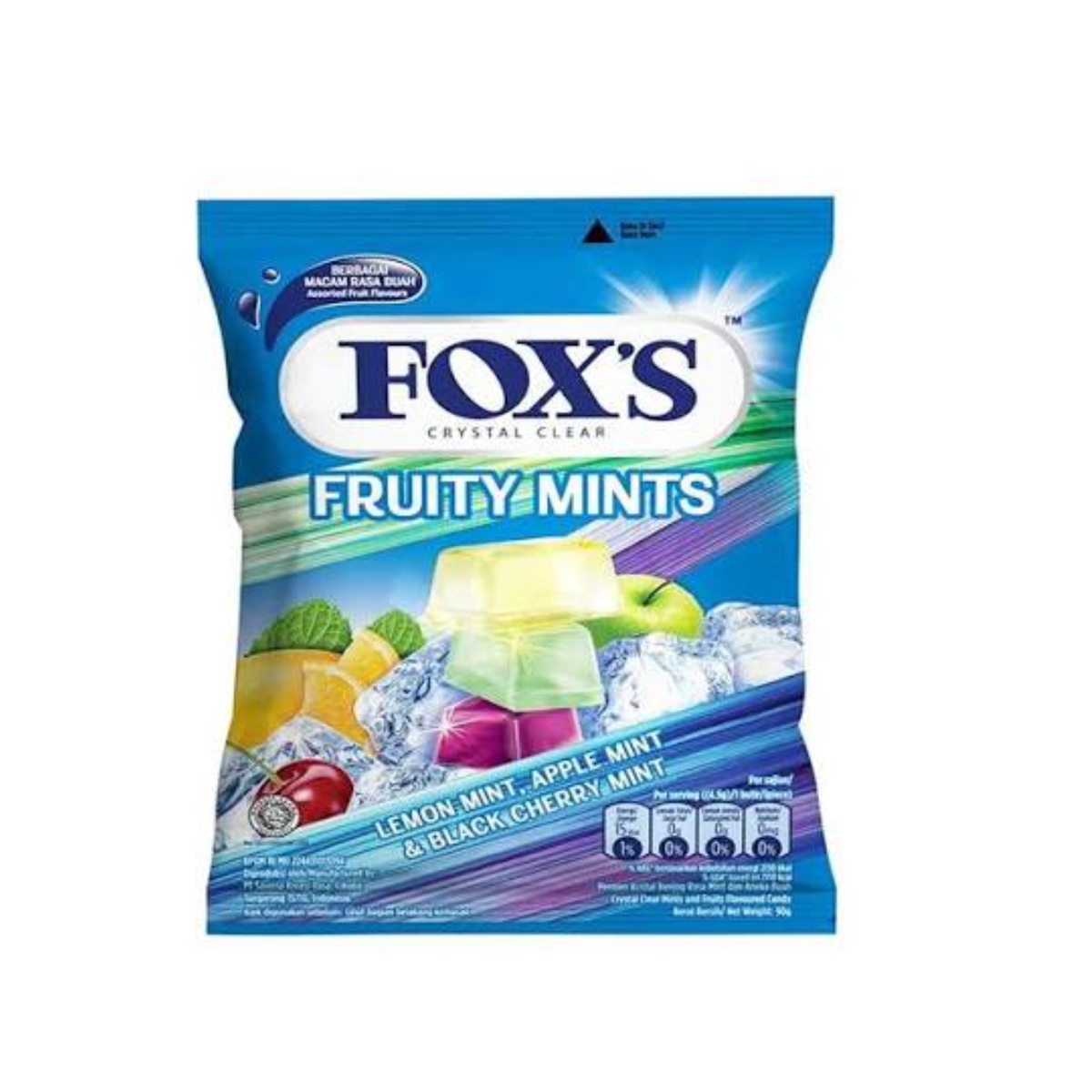 Fox Candy Fruity Mints 90g