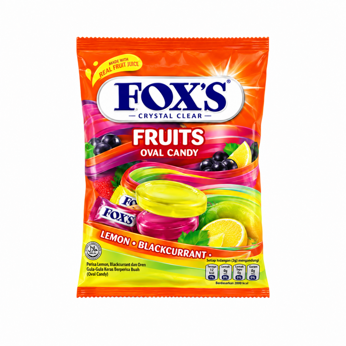 Fox's Candy Fruits 125g