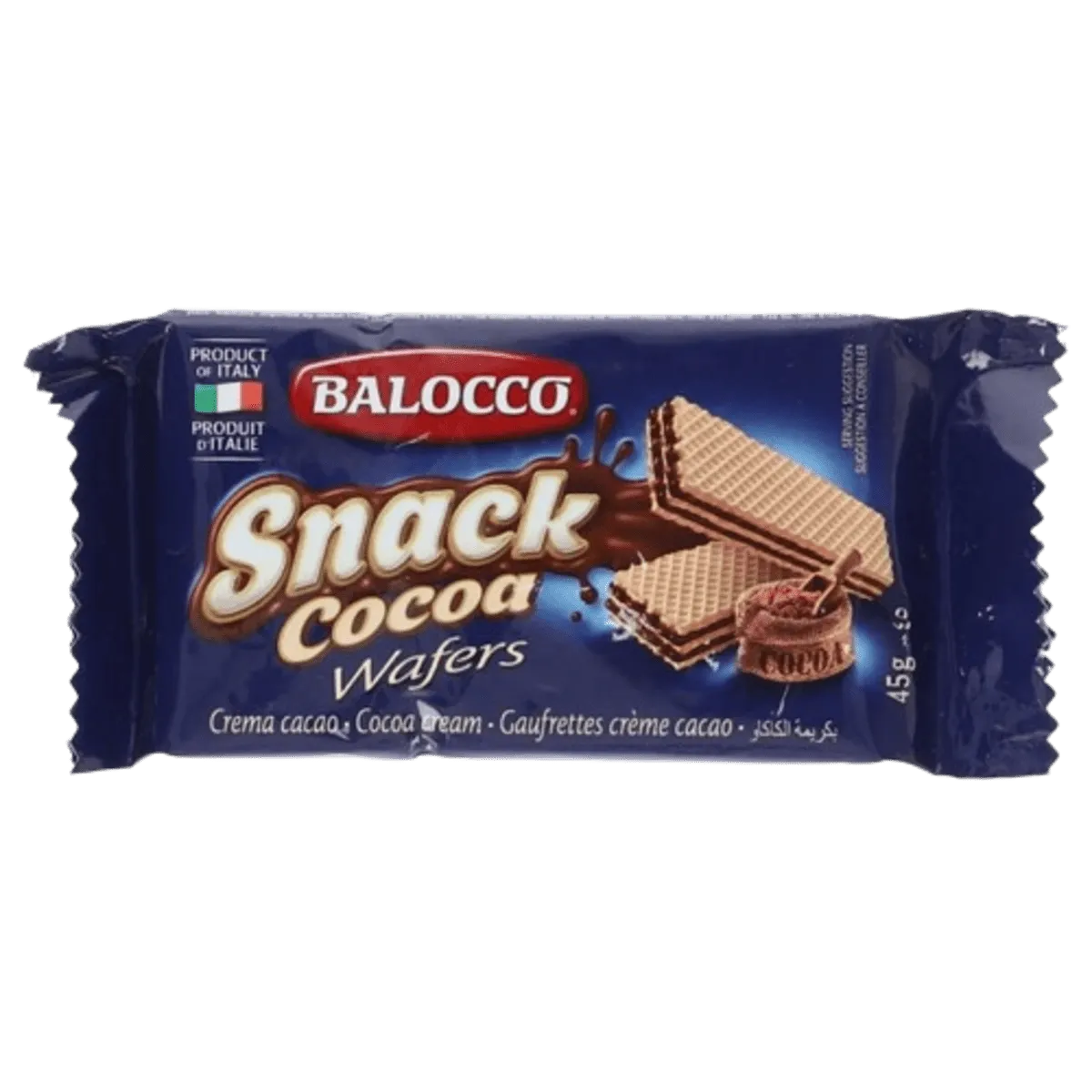 Balocco Wafer Cocoa 125g