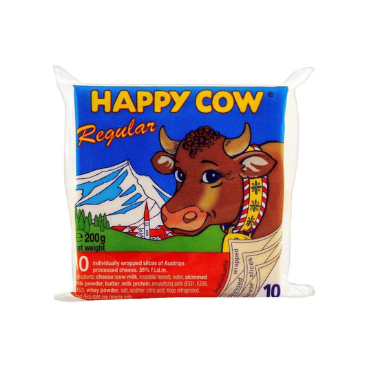 Happy Cow Slice Cheese Regular 200g