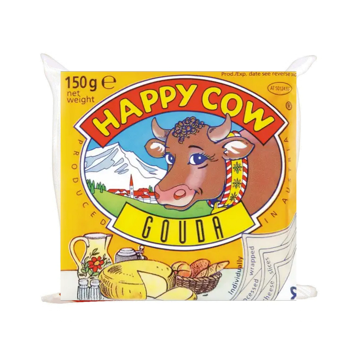 Happy Cow Gouda Slices Cheese 150g
