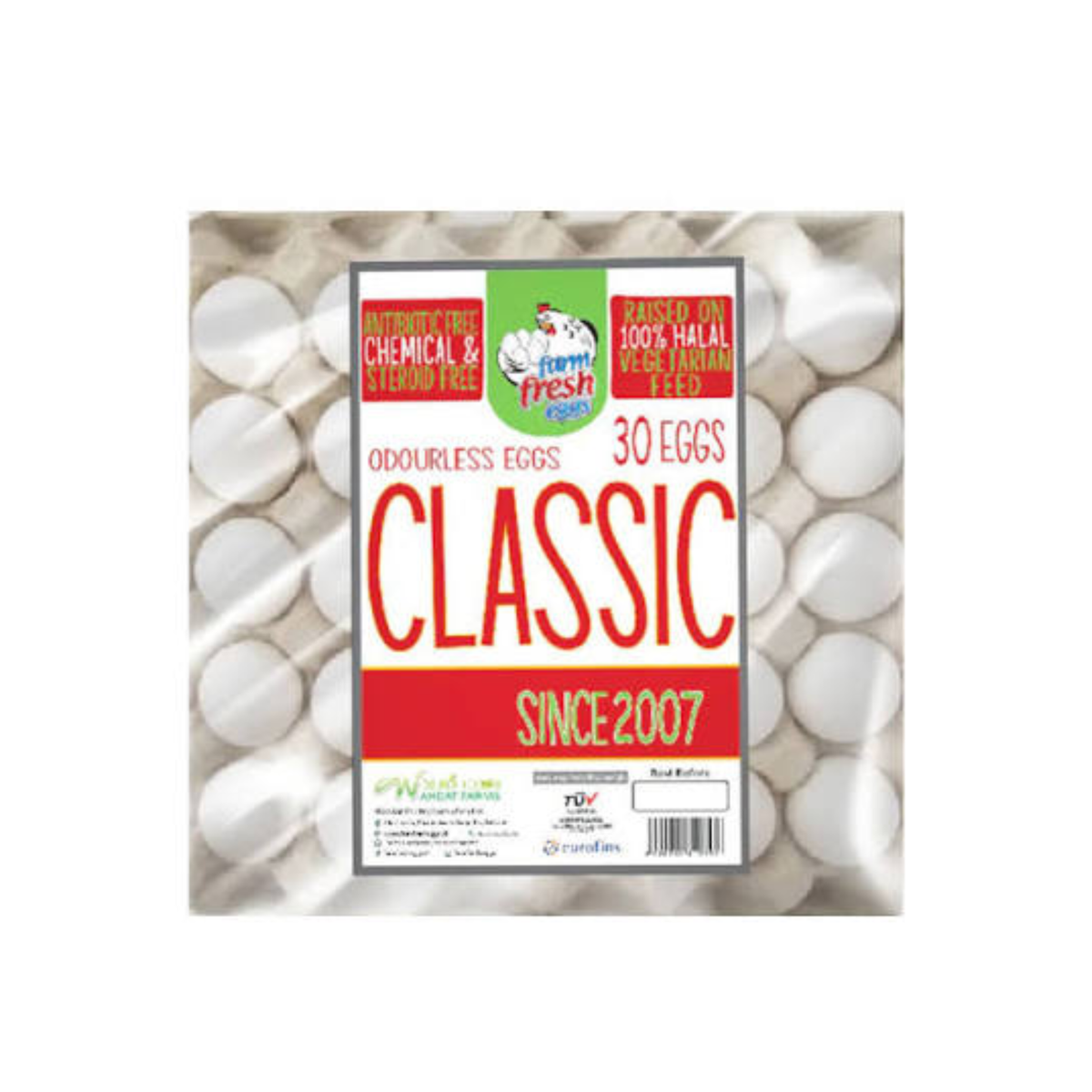 Farm Fresh Classic Eggs 30pcs