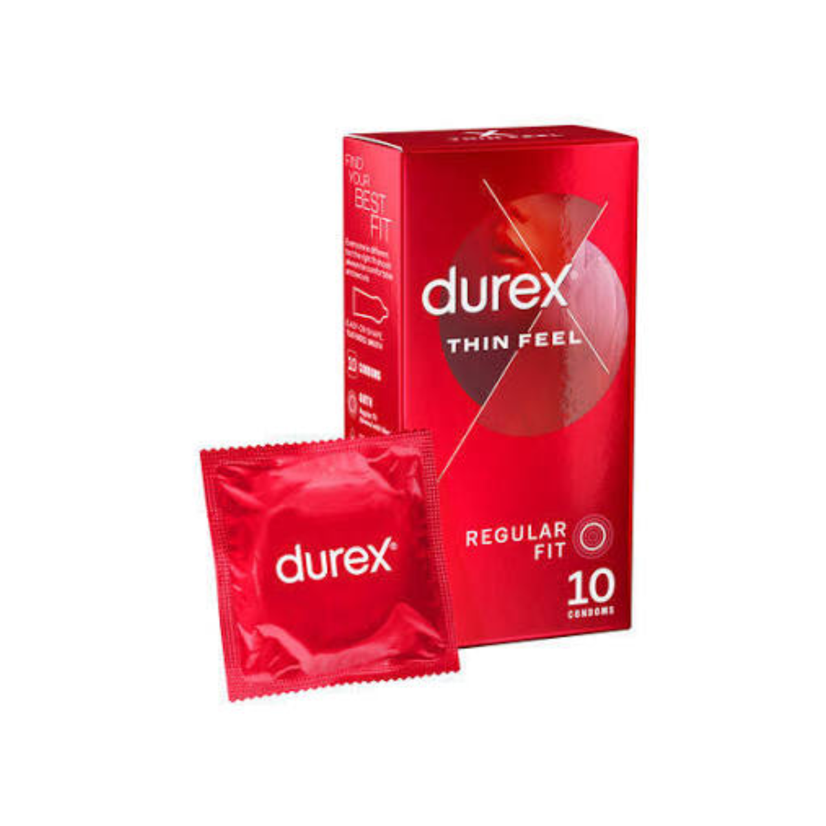 Durex Condom 10 Pack Fetherlite Ultra Thin Feel