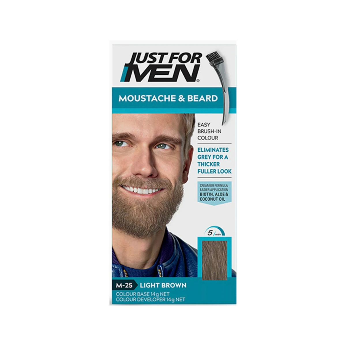 Just For Men Beard Color Light Brown