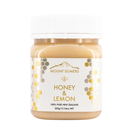 Mount Somers Honey Lemon 350g
