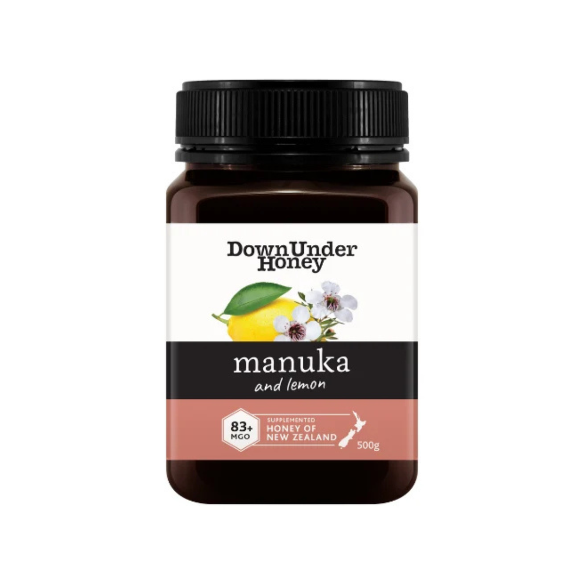 Manuka Honey MGO 83 Plus and Lemon
