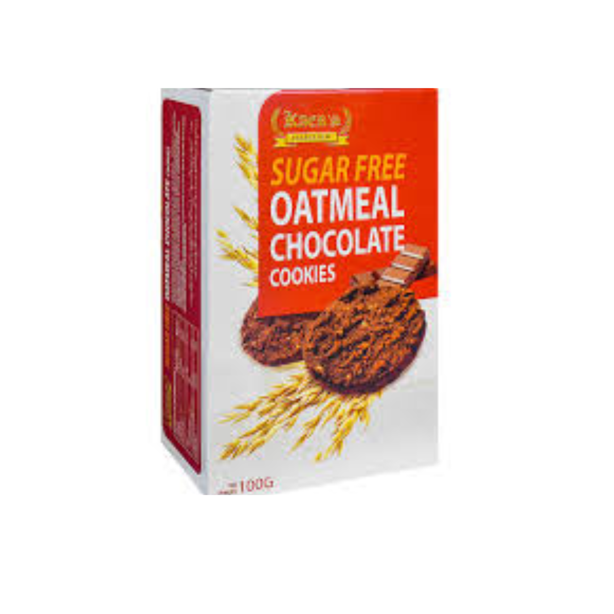 Kaers Sugar Free Oatmeal Blackseed Cookies 100g