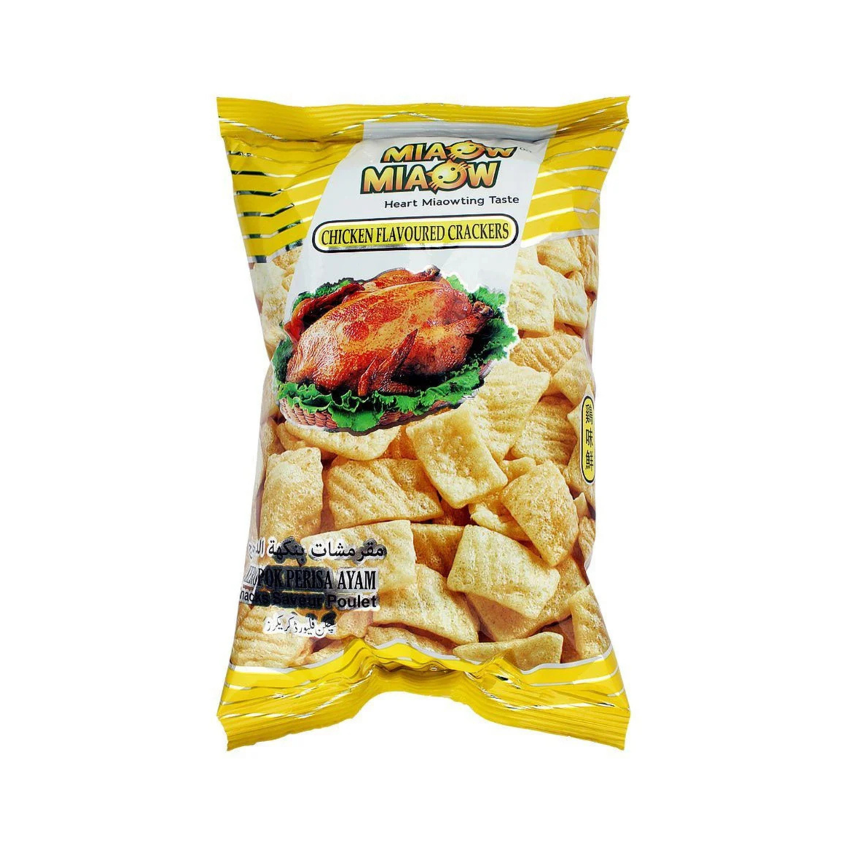 Miaow Chips Chicken Crackers 60g