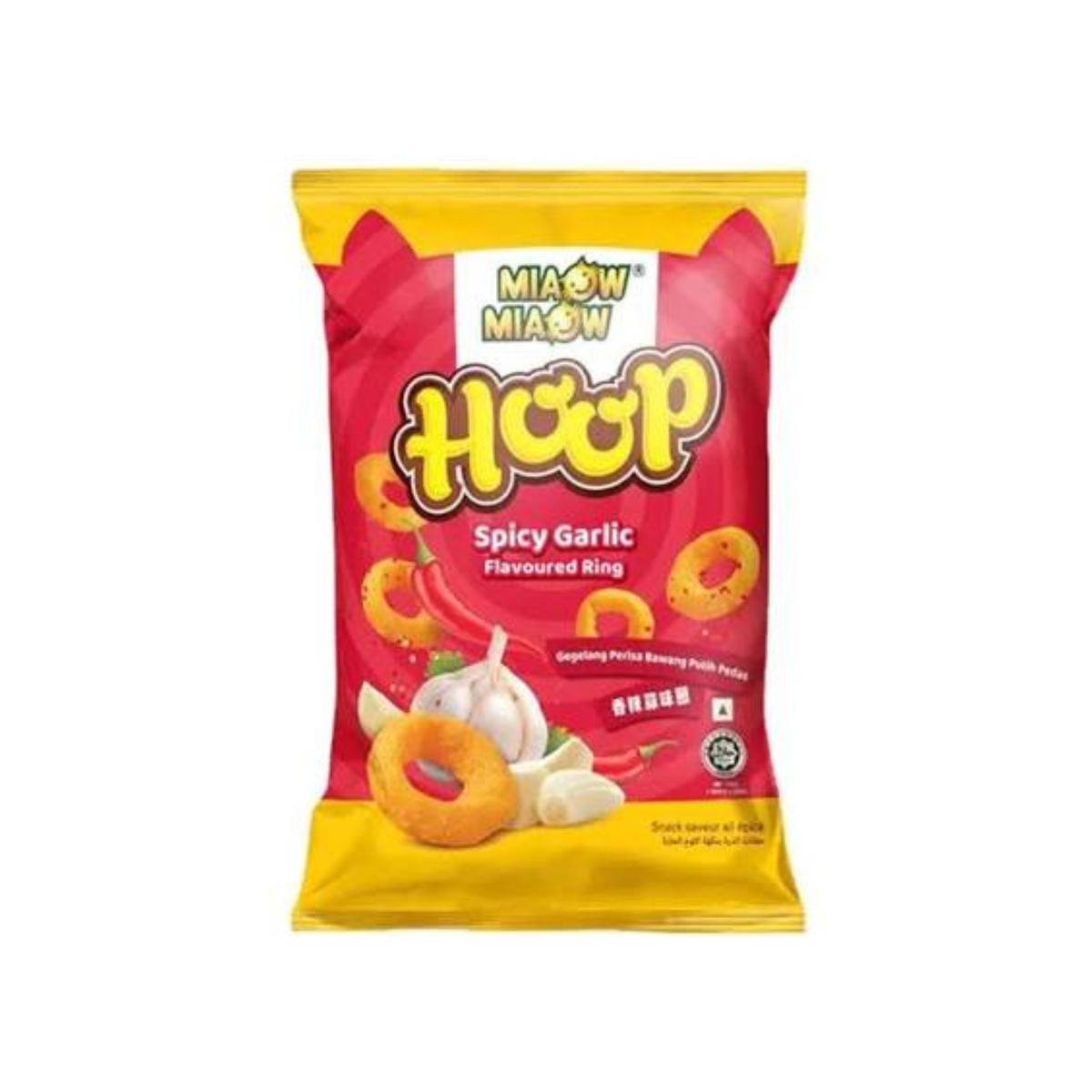 Miaow Miaow Hoop Garlic Rings 60gm