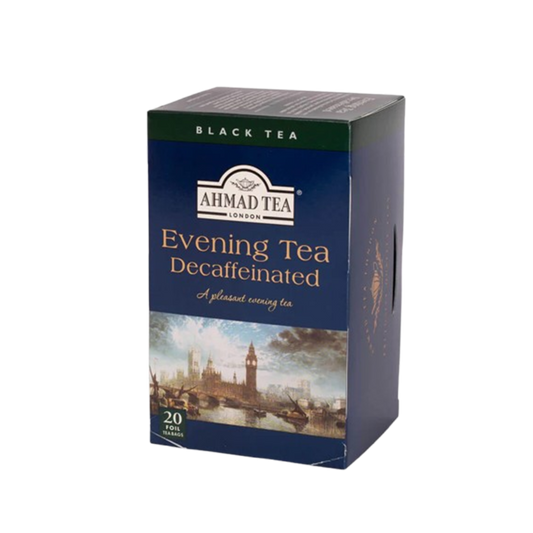 Ahmad Tea London 20 Tea Bag Evening Decafined 40g