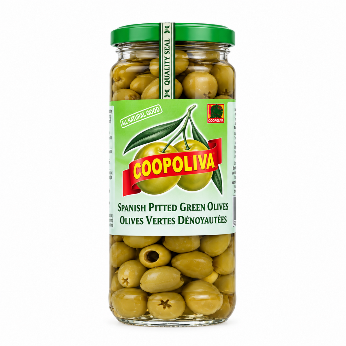 Coopoliva Pitted Green Olive 450g