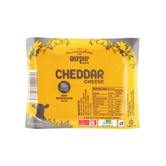 Nurpur Ceddar Cheese 200g