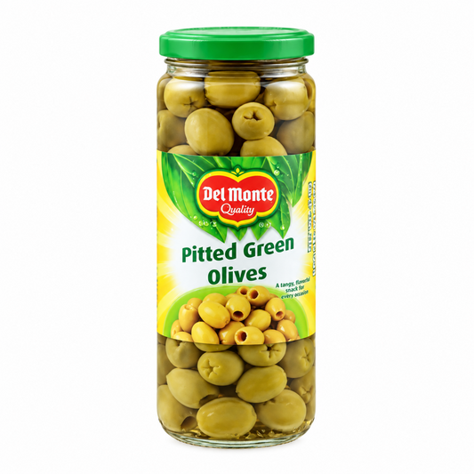 Del Monte Olives (Pitted, Green ,450g)
