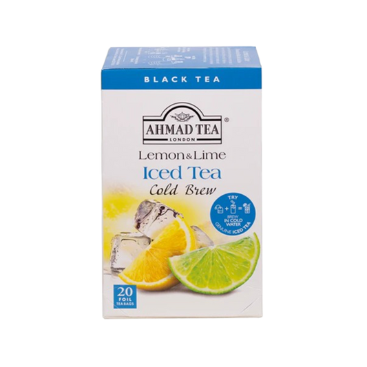 Ahmad Tea Lemon Mint iced Cold Brew Tea 20bags