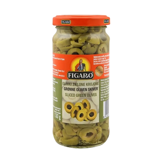 Figaro Green Olive Sliced 240g