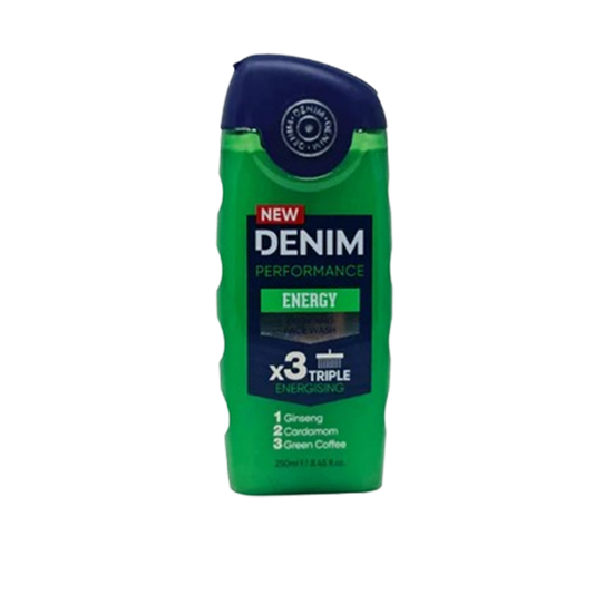 DENIM ENERGY Body & Face Wash 250ml