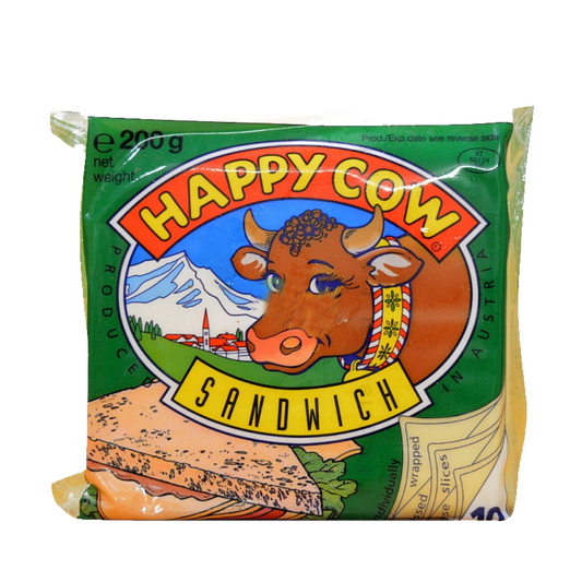 Happy Cow Sliced Cheese Sandwich