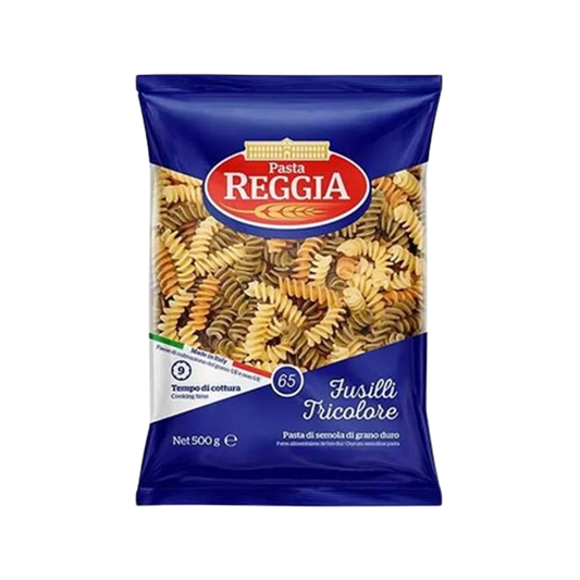 Reggia Pasta Fusilli Tricolore No.65 500g