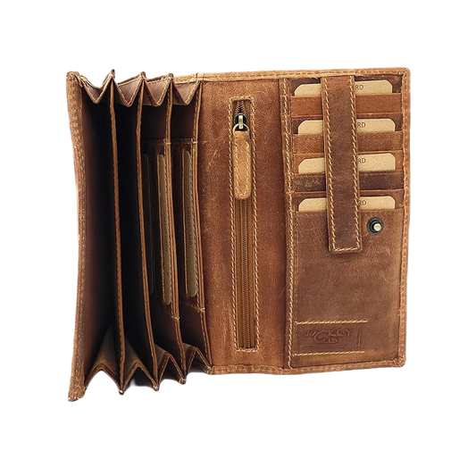 Jockey Leather Wallet C-448 Brown