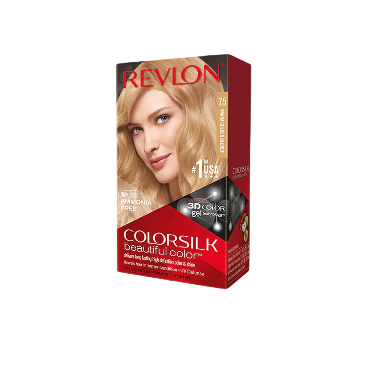 Revlon Hair Color # 75 Warm Golden Blend