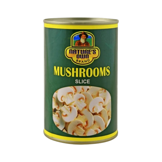 Natures Own Mushroom Slice Tin 400g