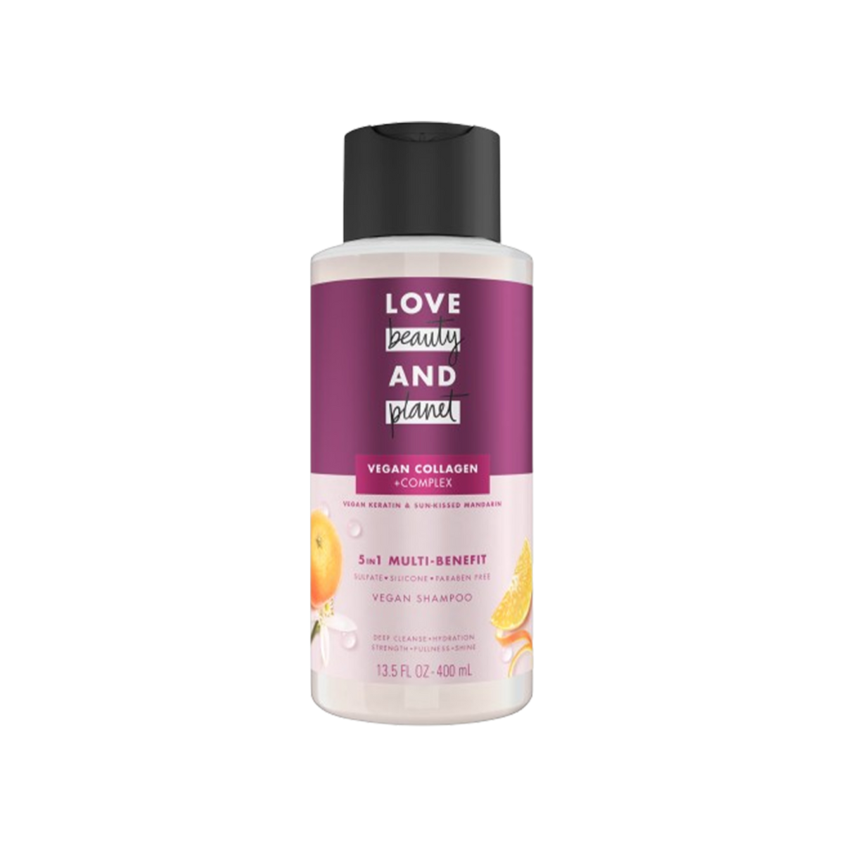 Love Beauty and Planet Vegan Keratin & Sun-Kissed Mandarin Sulfate-Free