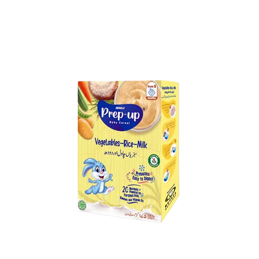 Prep-Up Vegetable Rice & Milk 175GM