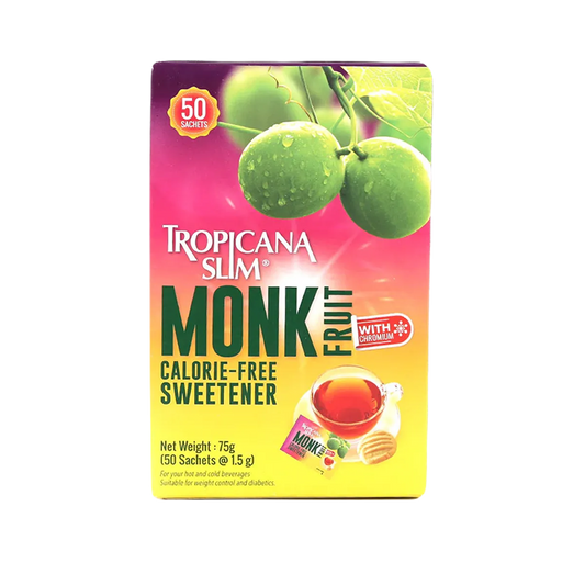 Tropicana Slim Monk Fruit Sweetener 50s 75g