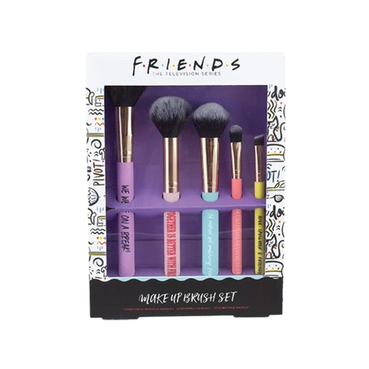 Friends Make Up Brush Set of 5 Beauty Tools