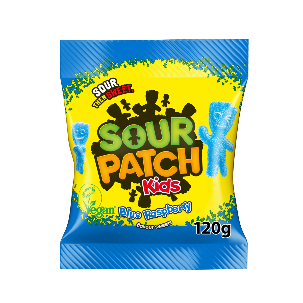 Sour Patch Kids Blue Raspberry Sweets 120g