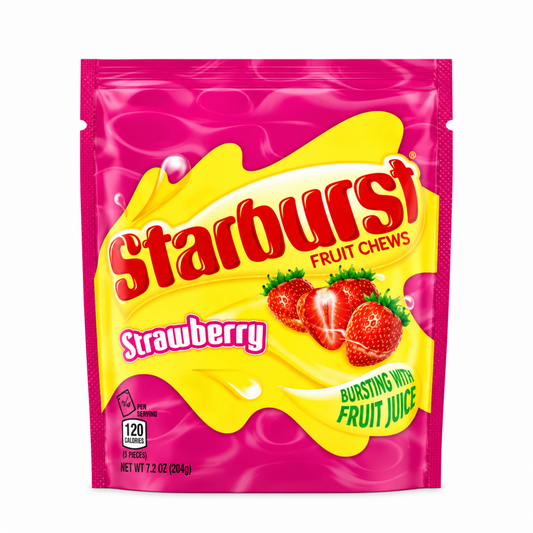 Starburst Fruit Chews Strawberry 138g