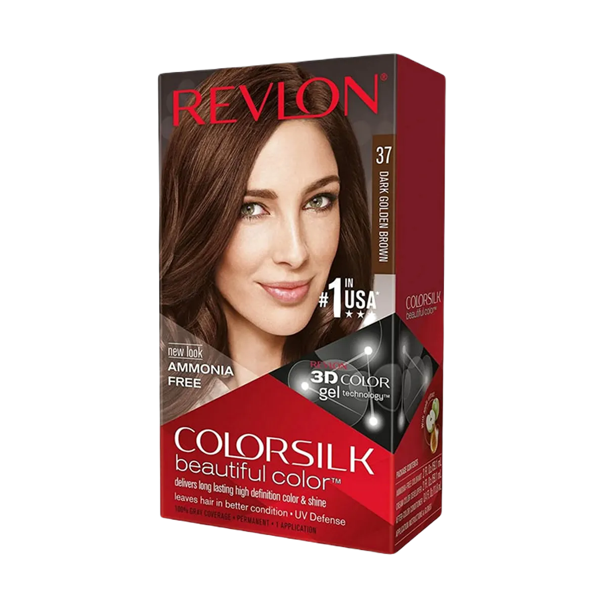 Revlon Hair Color Dark Golden Brown 37