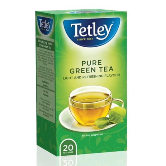 Tetley pure green tea 50tbs