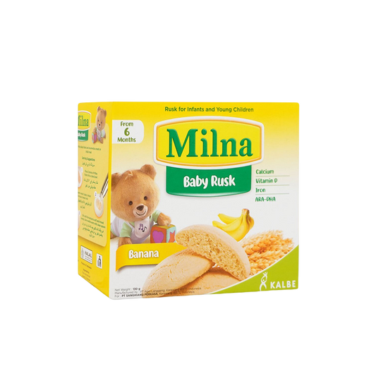 Milna Baby Rusk Young Children Banana 130G