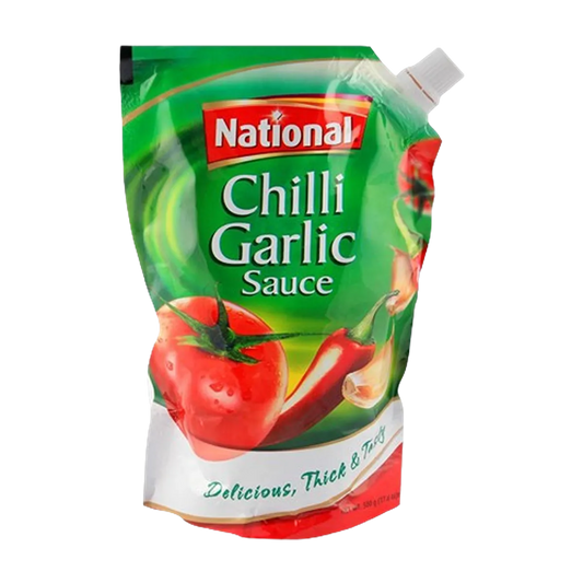 National Chilli Garlic Sauce Pouch 500g