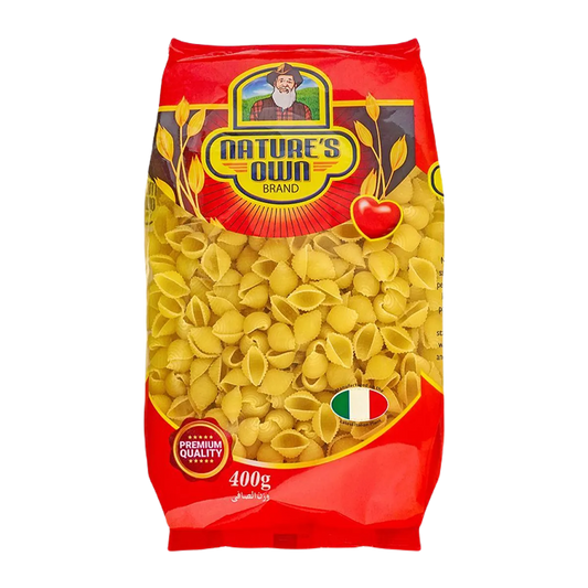 Natures Own Shell Medium Pasta 400g