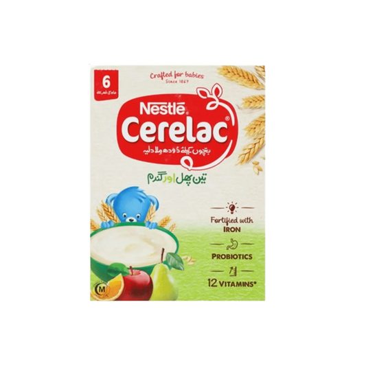 Nestle Cerelac 3 Fruits Palmolein 350g