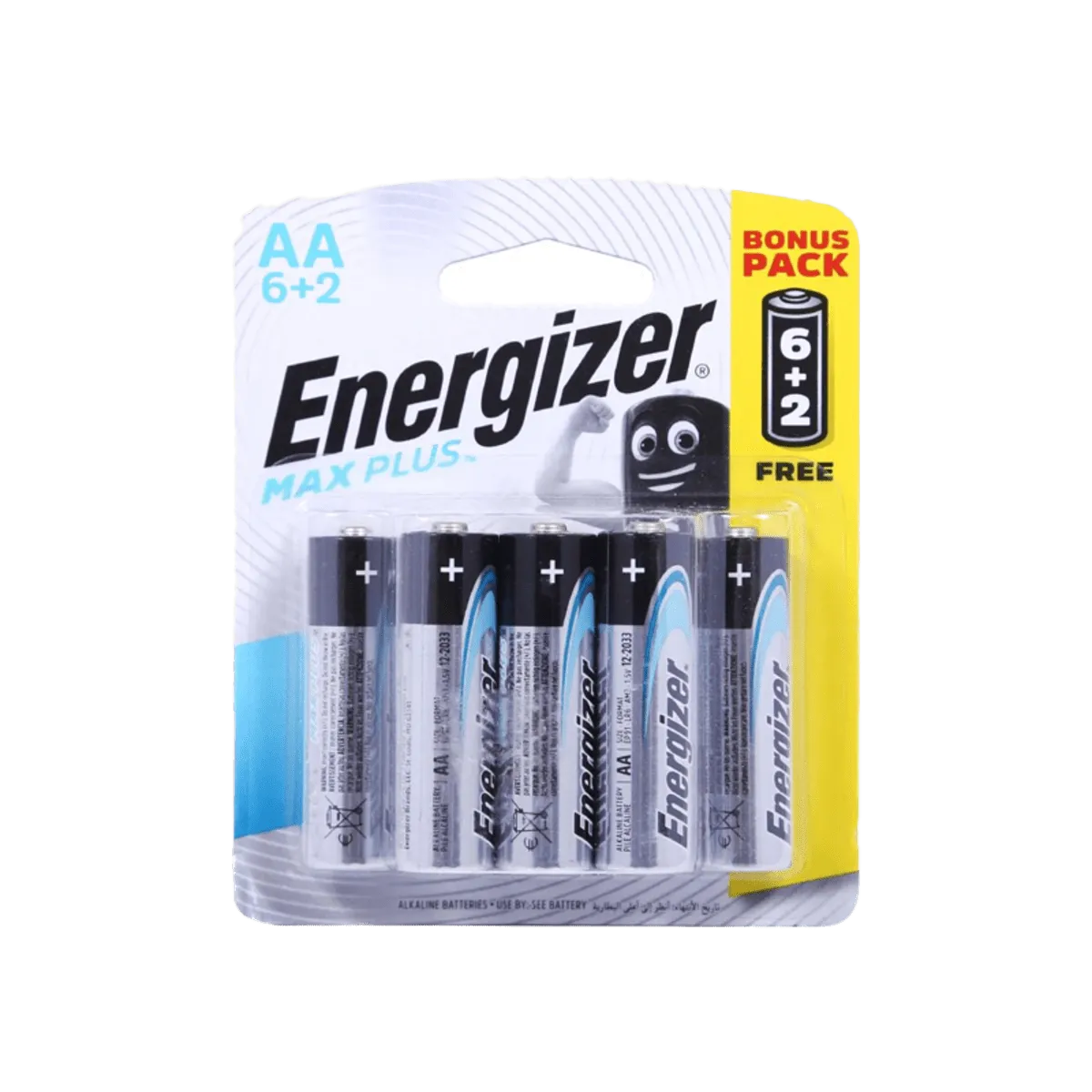 Energizer Max Plus EP91 BP8 AA Alkaline Batterydd