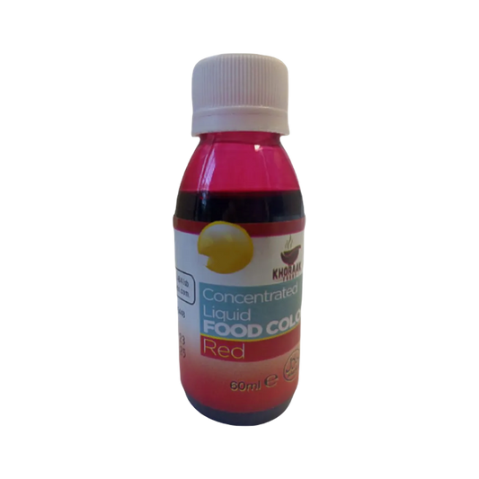 khorak food colors red 60ml